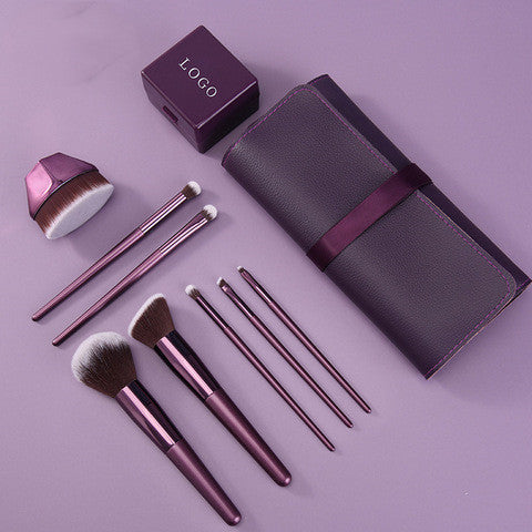 ✨ Beginner Soft Fur Makeup Brush Set (7-Piece) 💄