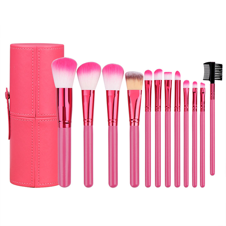 ✨ Full Beginner Beauty Tools Set — Soft Fiber Makeup Brushes 💄