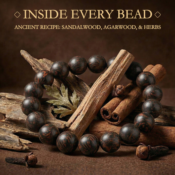 Chinese Herbal Bead Bracelet – Lightweight Traditional Wellness Jewelry