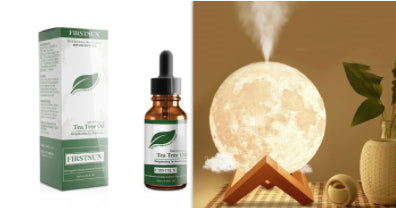 🌙💧 Lunar Humidifier | Moon Night Light Aromatherapy Mist Diffuser