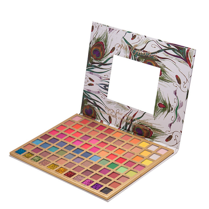 ✨ 88-Color Professional Eyeshadow Palette – Matte, Shimmer & Glitter All-in-One Makeup Tray ✨