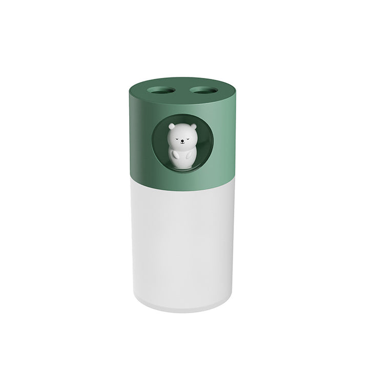 🌸✨ Small Desktop Cute Pet Double Spray Humidifier 💧🐶