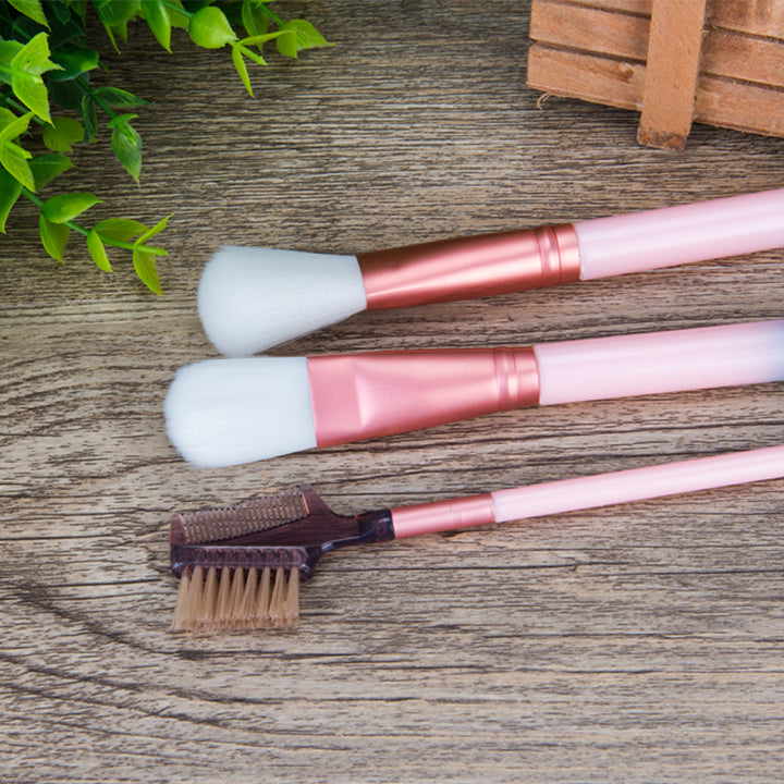✨ 12-Piece Makeup Brush Set — Face, Eye & Lip Beauty Tools 💄