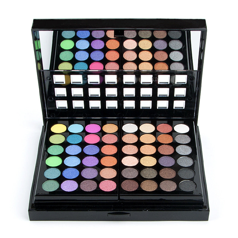 💄 78-Color Makeup Set – Eyeshadow, Lip Gloss, Blush, Foundation & Contour All-in-One Kit ✨