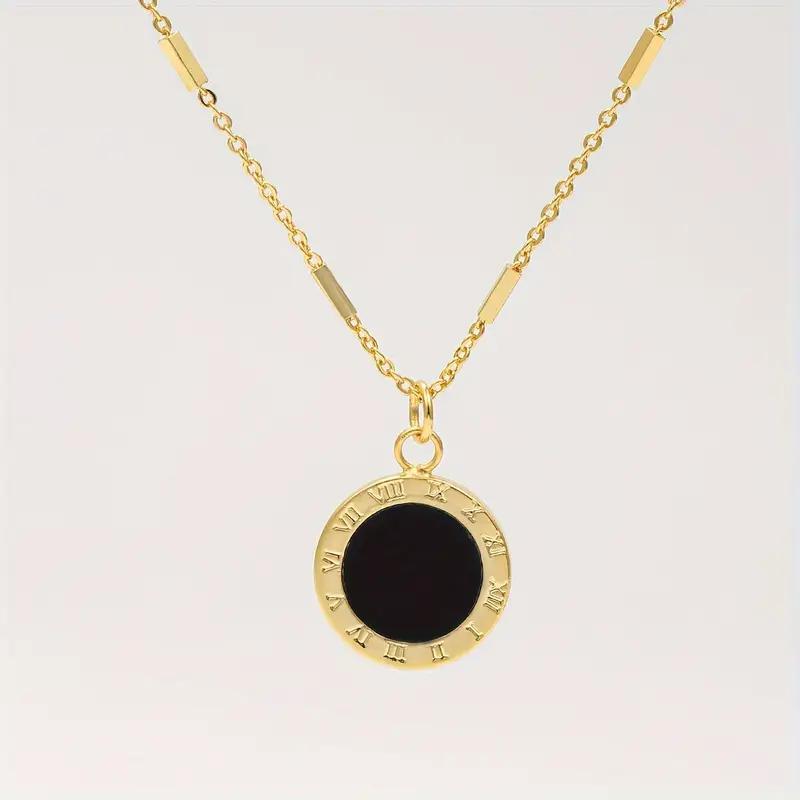 Women’s Gold Pendant Necklace – Stylish Versatile Sweater Chain