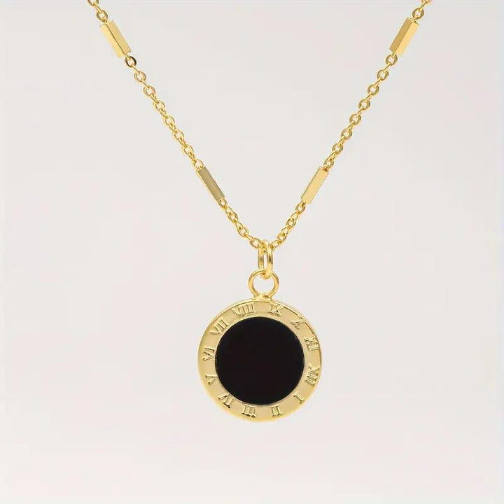 Women’s Gold Pendant Necklace – Stylish Versatile Sweater Chain
