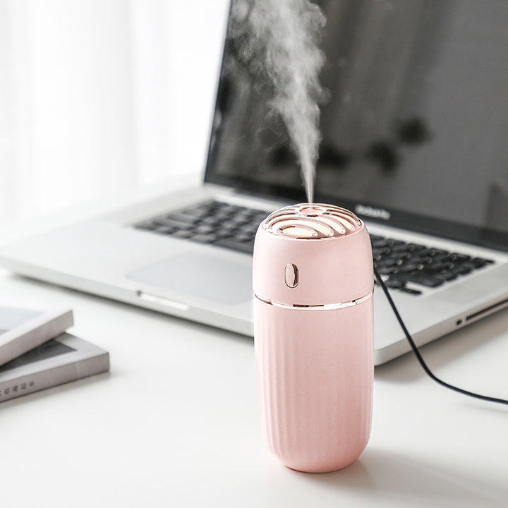 🚗💧 Rechargeable USB Humidifier | Quiet Aroma Diffuser 🌿✨