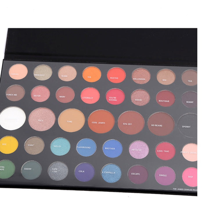 ✨ 39-Color Eyeshadow Palette – Tati Beauty Inspired Multi-Texture Shadow Tray ✨