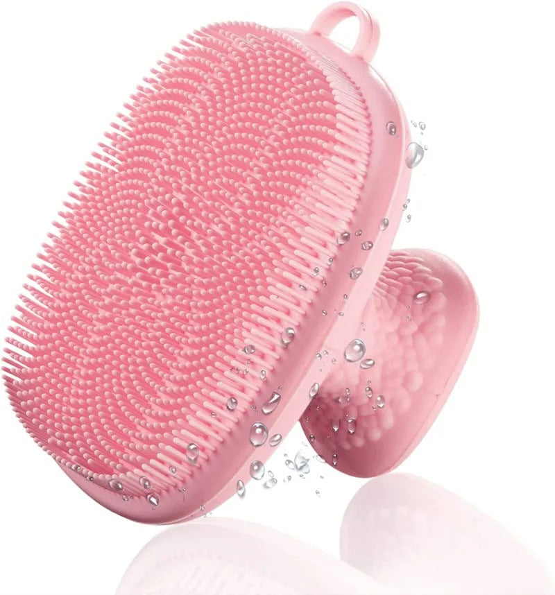 🧼💖 Handheld Silicone Face Cleansing Brush | Deep Decontamination Facial Cleanser Tool