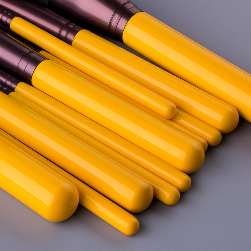 ✨ 11-Piece Little Yellow Duck Makeup Brush Set 💛💄