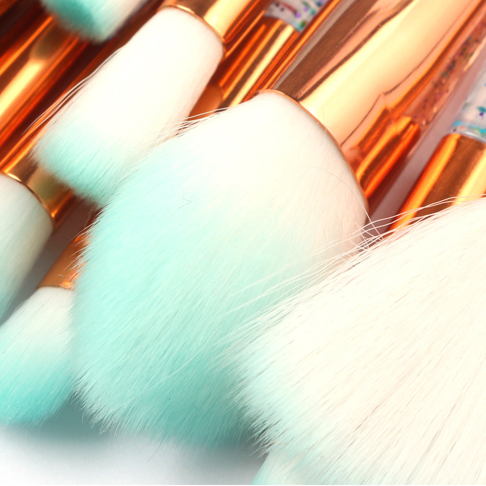 ✨ 20-Piece Diamond Makeup Brush Set — complete glam collection 💄💎
