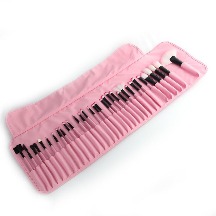 ✨ 32-Piece Makeup Brush Set with Bag — Complete Beauty Tools Kit 💄