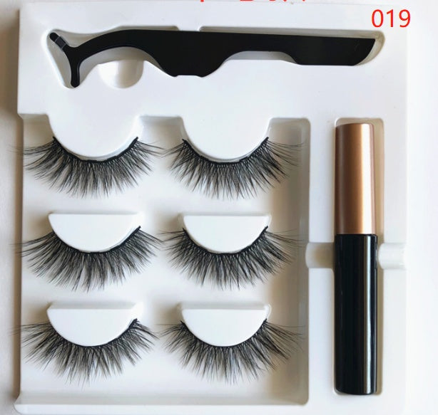 🧲👁️ Magnetic False Eyelashes – Handmade High-Grade Fiber Lash Set