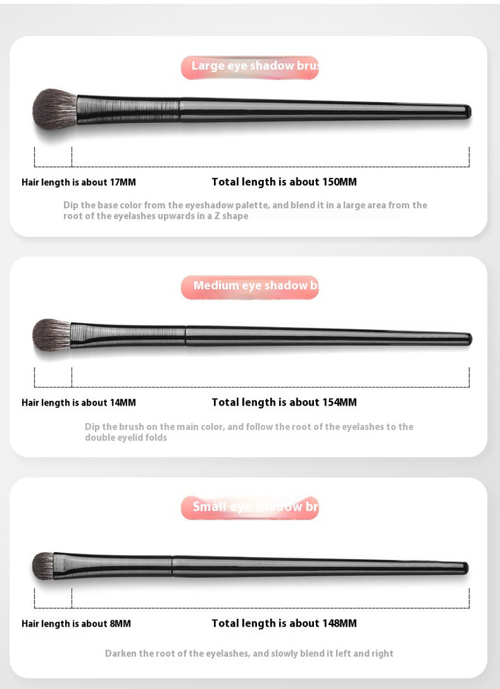 ✨ 6-Piece Eyeshadow Brush Set — Beginner Friendly 💄