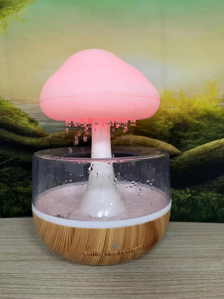 ☁️💧 Rain Cloud Humidifier | Colorful Water Drop Aroma Diffuser ✨