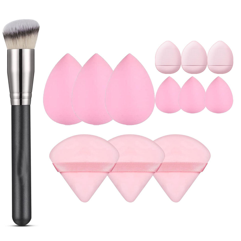 ✨ Mini Cosmetic Egg Makeup & Face Care Set — Soft Beauty Puff Kit 💖