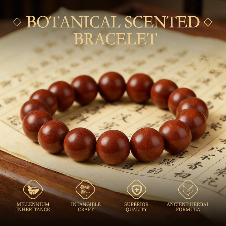 Chinese Herbal Bead Bracelet – Lightweight Traditional Wellness Jewelry