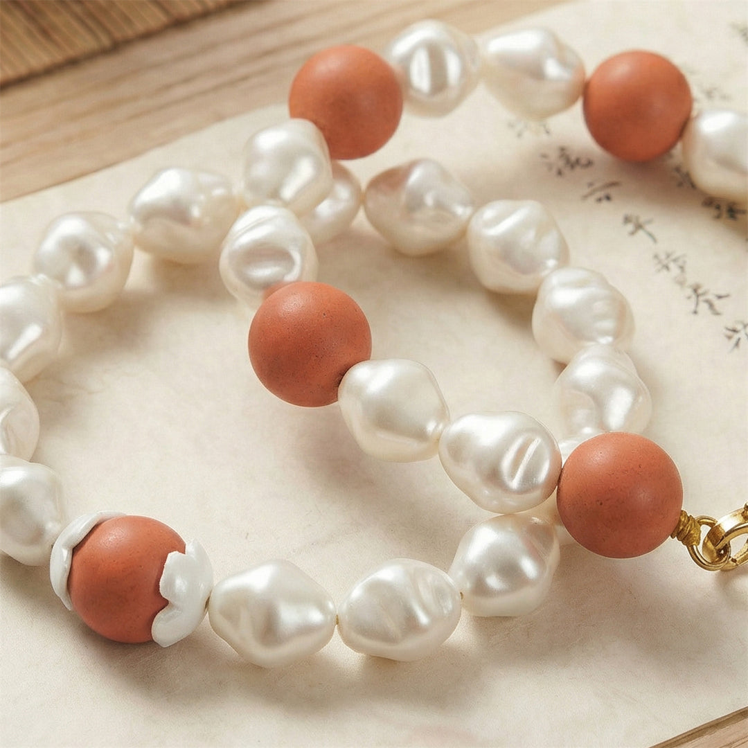 Chinese Herbal Bead Bracelet – Lightweight Traditional Wellness Jewelry