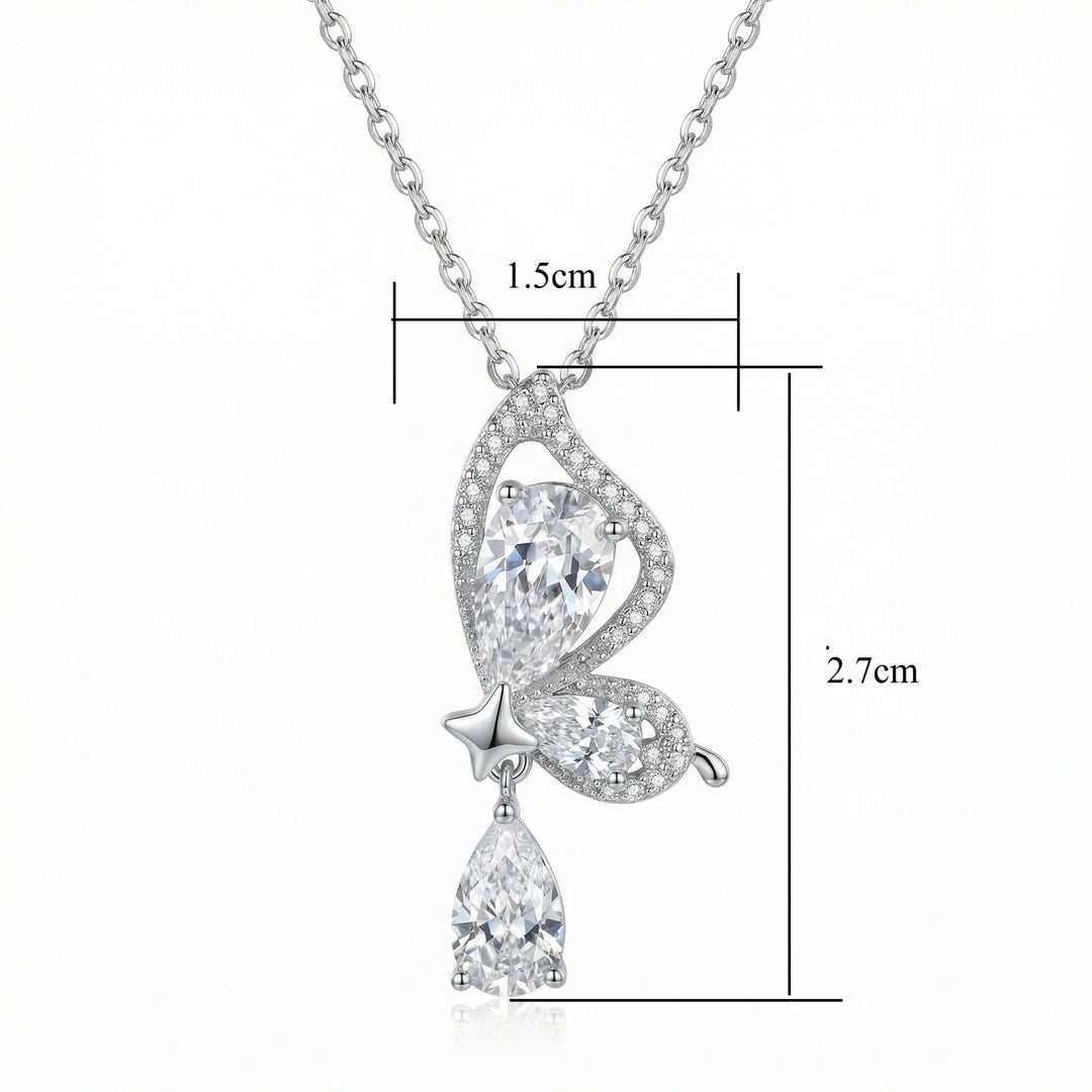 ✨ Butterfly Pendant Necklace
