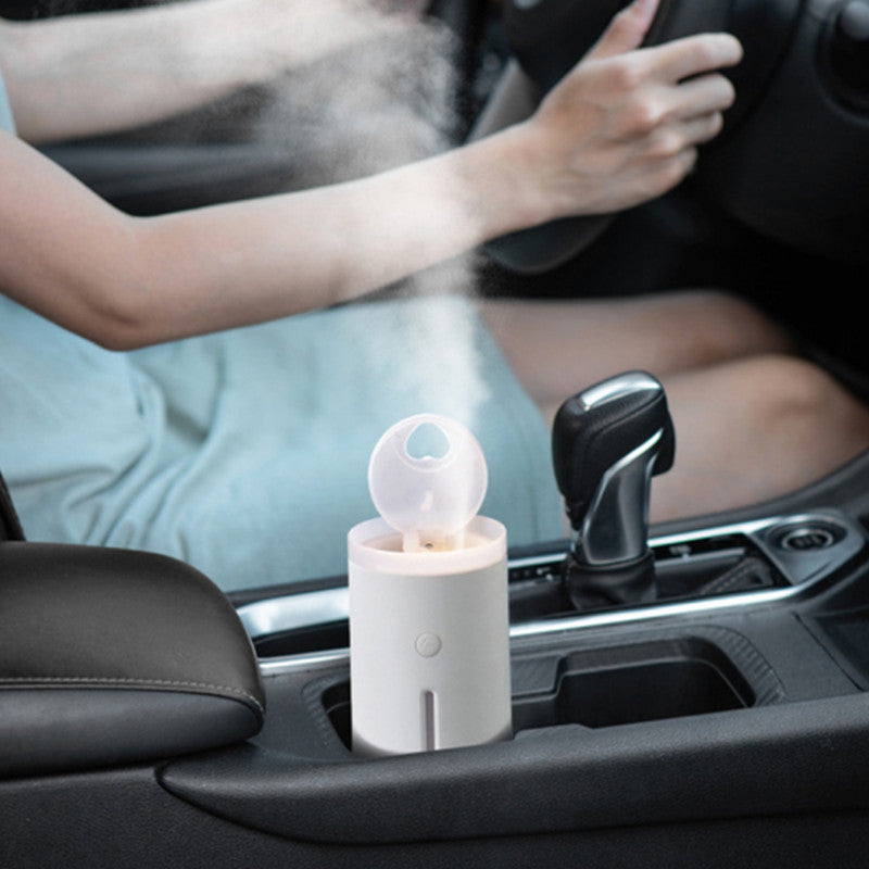🌫️💡 Spitting Circle Humidifier | Large Mist Desktop Atmosphere Lamp ✨