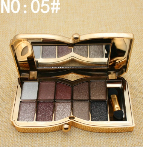 ✨ Student Girl Latin Dance Glitter Eyeshadow Palette – 12 Colors Matte & Pearlescent Set ✨