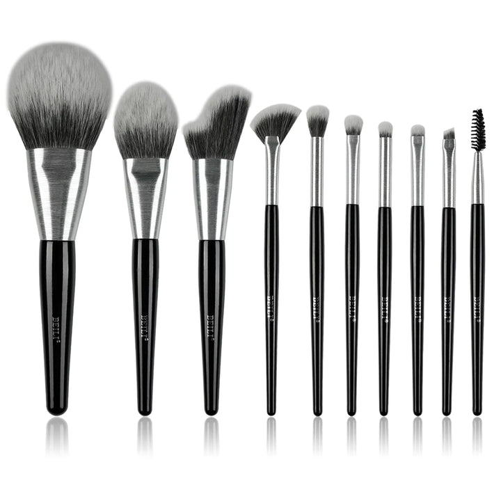 ✨ 10-Piece Professional Makeup Brush Set — New Design Brushed Tube 💄