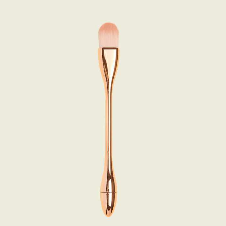 ✨ Small Waist Rose Gold Makeup Brush Set — Soft Hair Beauty Tools 💄🌹