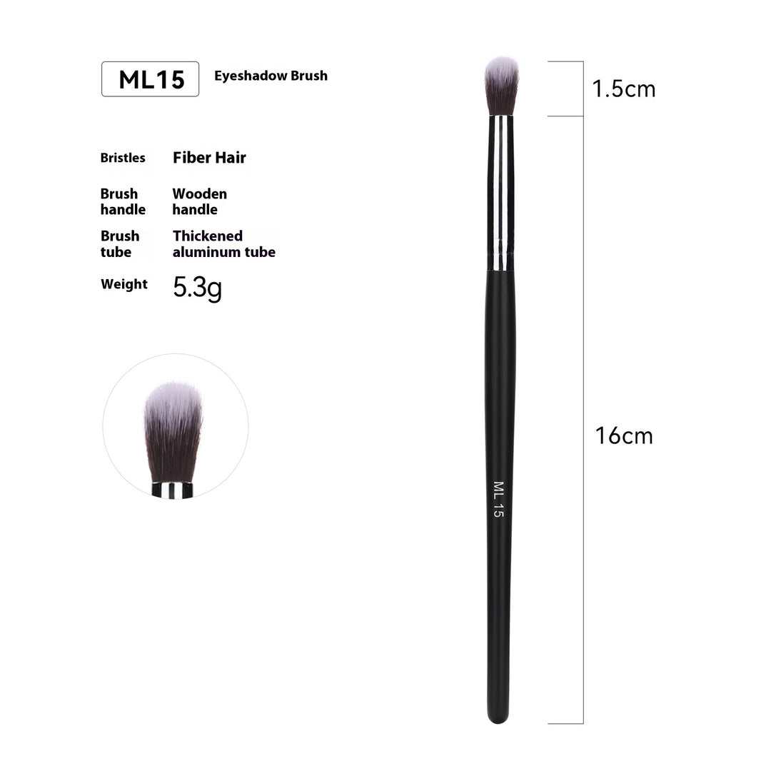 🖌️ 32-Piece Professional Makeup Brush Set – Wooden Handle Brushes with Leather Storage Bag 💄✨