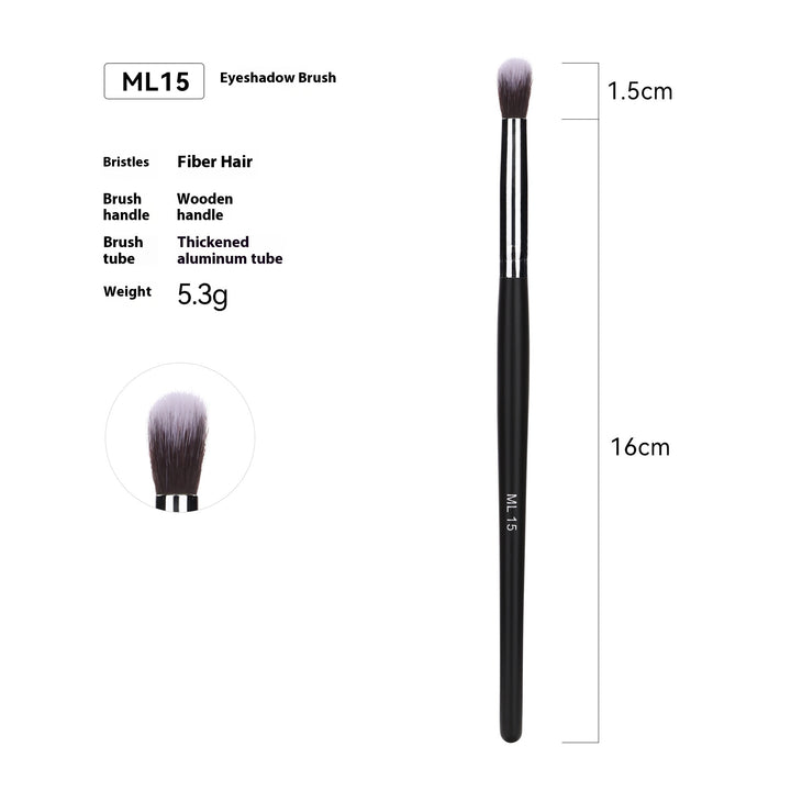 🖌️ 32-Piece Professional Makeup Brush Set – Wooden Handle Brushes with Leather Storage Bag 💄✨