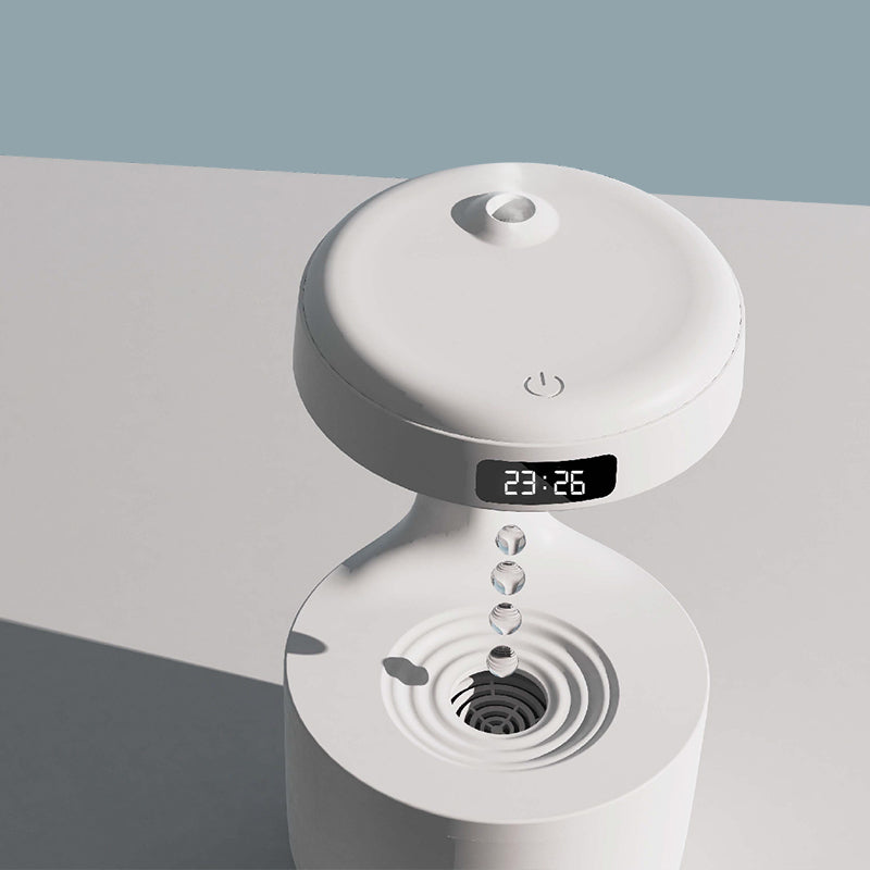 💧🧘 Anti-Gravity Water Drop Aroma Diffuser | Single Arm Humidifier (800ml) ✨