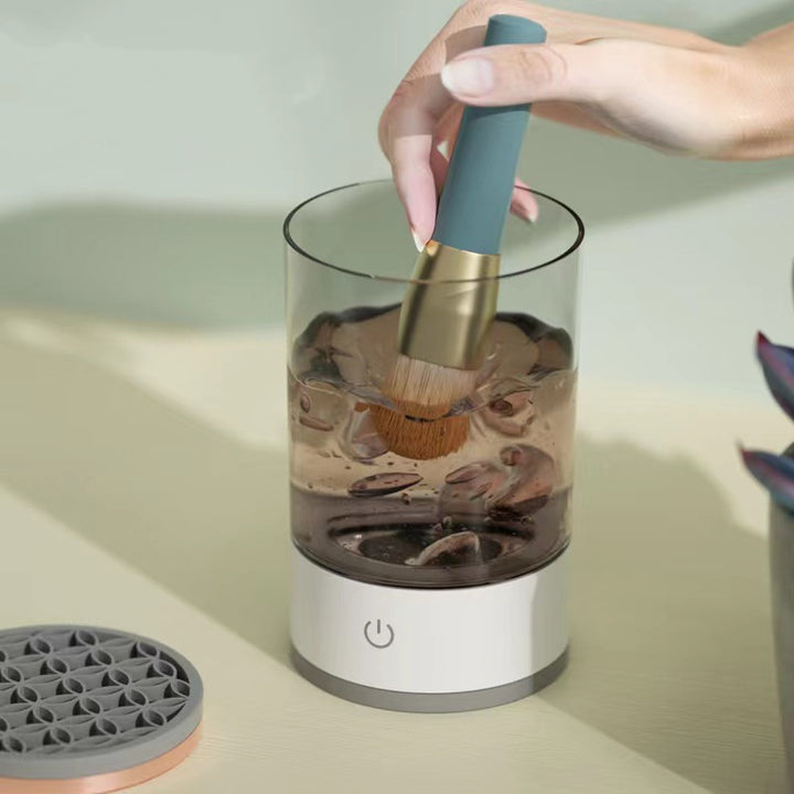✨ Portable Electric Makeup Brush Cleaner — USB Automatic Cleaning Machine 💄🧼⚡