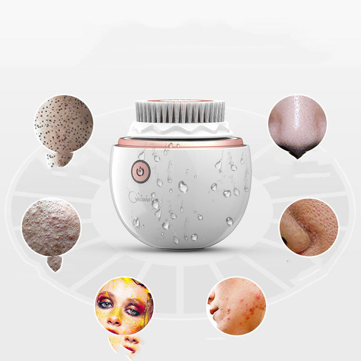 💖🧼 Electric Facial Cleanser Face Brush | Sonic Vibration Pore Cleansing Device