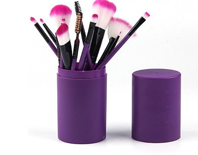 ✨ 12-Piece Makeup Brush Set — Blush, Eyeshadow & Highlighter Tools 💄