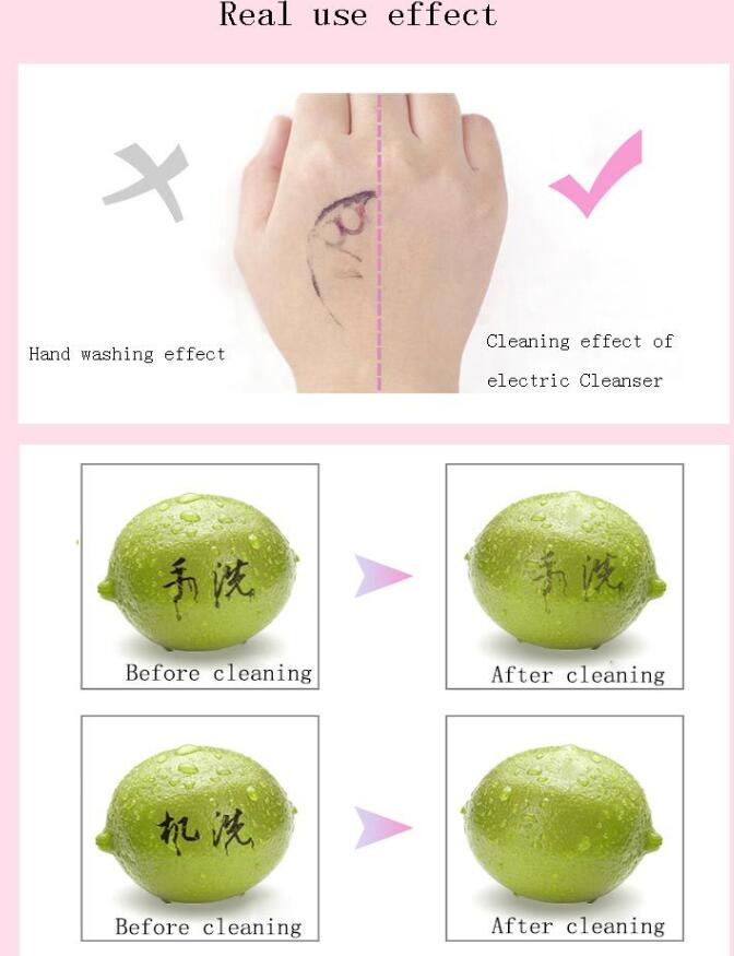 🧼💗 Electric Silicone Facial Cleansing Brush | Ultrasonic Deep Cleanser