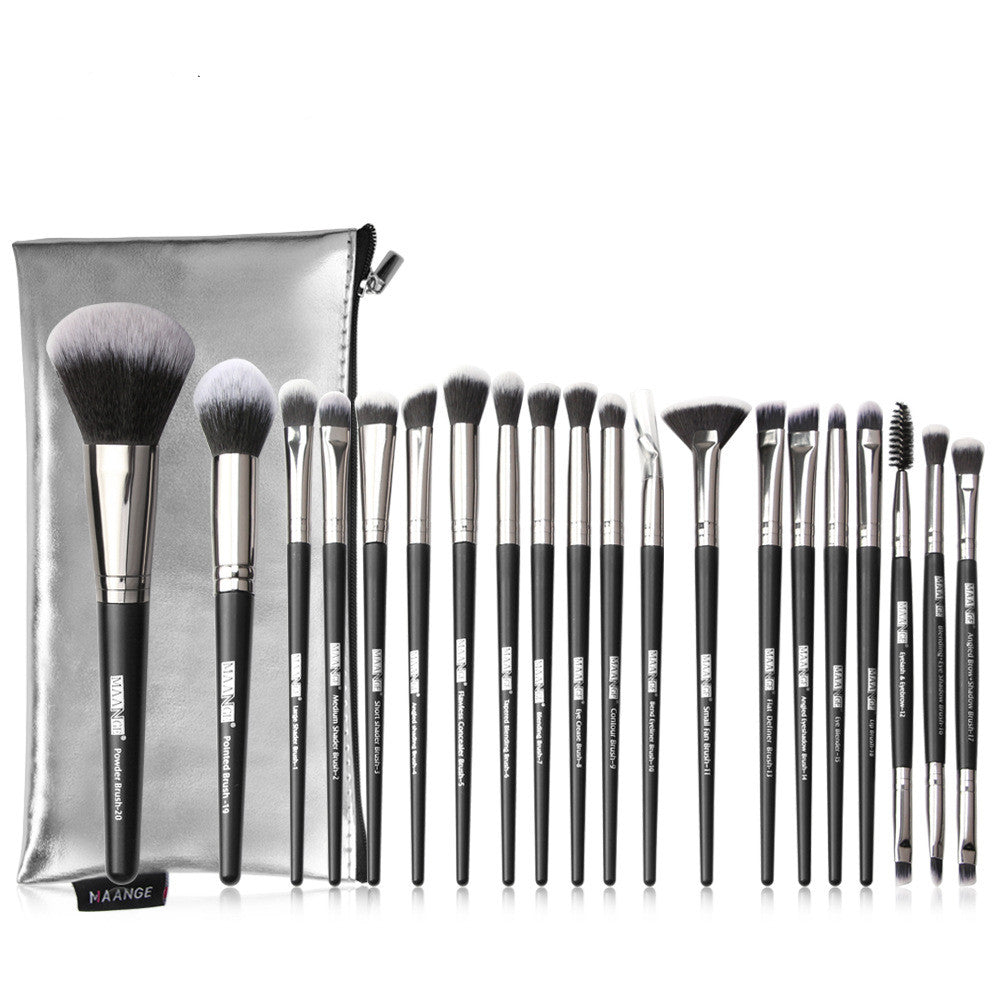 ✨ 20-Piece Makeup Brush Set — Beauty Tools with Brush Bag 💄