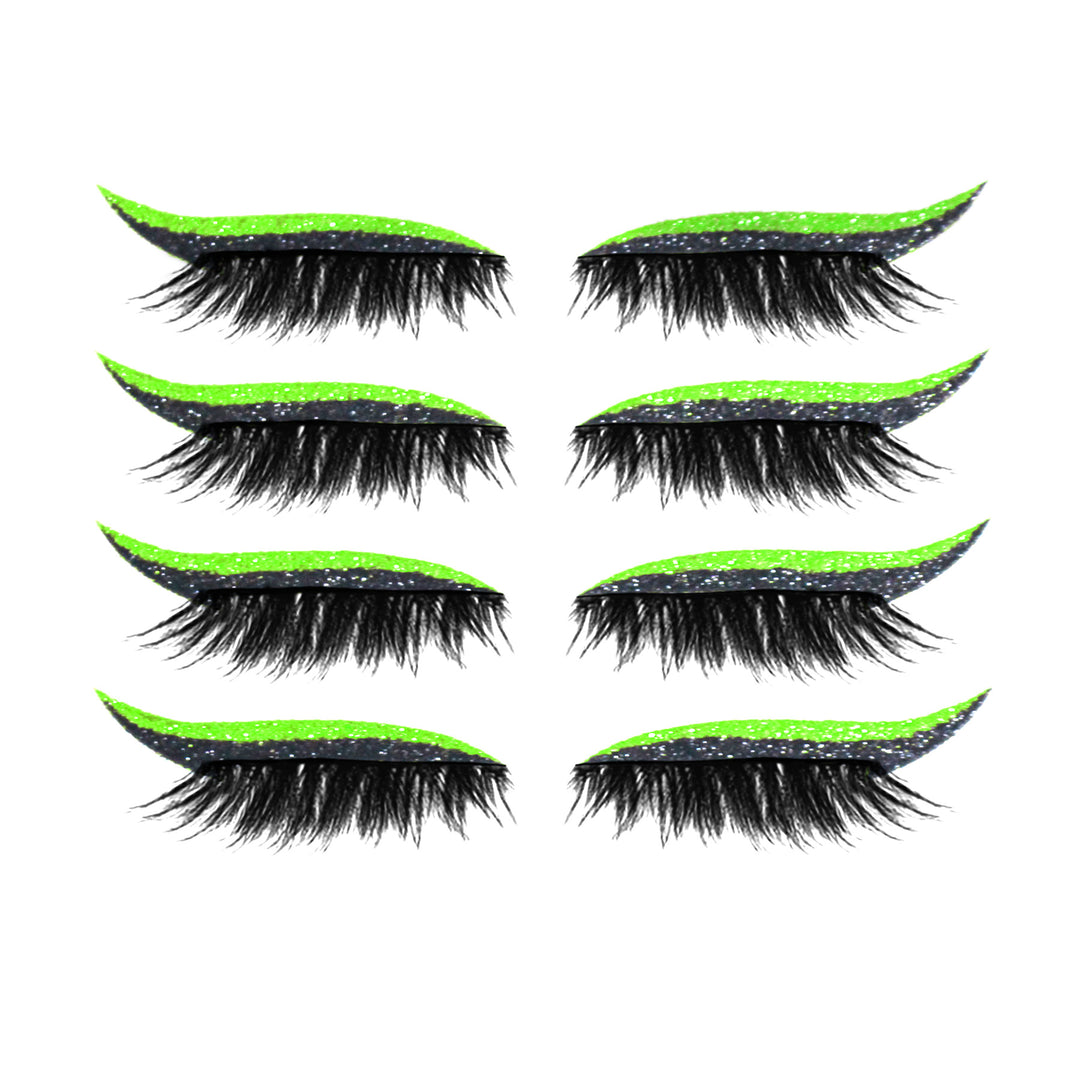 🧲👁️ 3D Magnetic False Eyelashes – 4 Pairs Glue-Free Self-Adhesive Lash Set