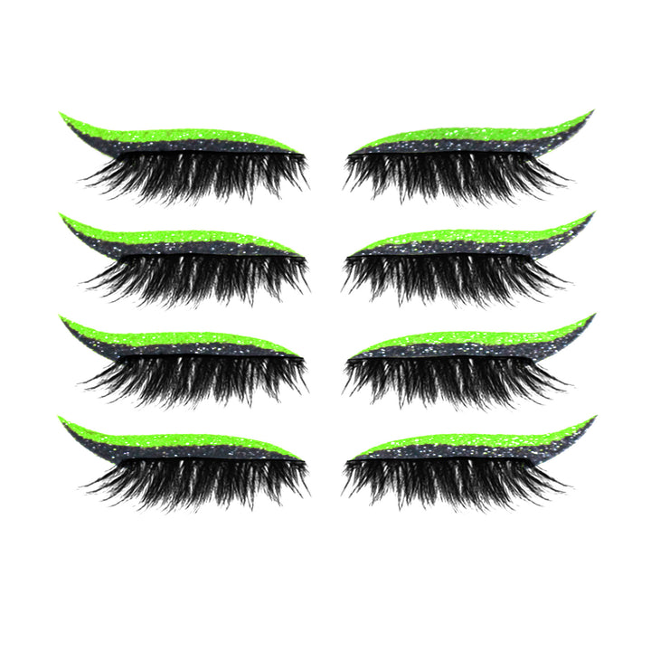 🧲👁️ 3D Magnetic False Eyelashes – 4 Pairs Glue-Free Self-Adhesive Lash Set