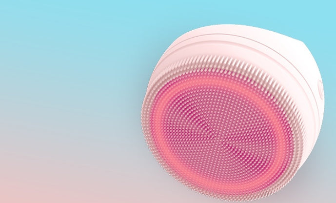 💖🧼 Electric Silicone Cleansing Instrument | Acoustic Vibration + Heat Conducting Smart Facial Cleaner