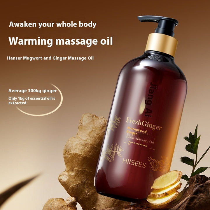 ✨ Massage Essential Oil — Whole Body Care & Meridian Scraping Oil (500ml) 🌿💧
