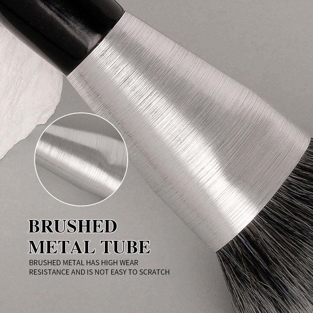 🖌️ 10-Piece Kabuki Makeup Brush Set – Soft Synthetic Brushes for Foundation, Concealer & Eyeshadow 💄✨
