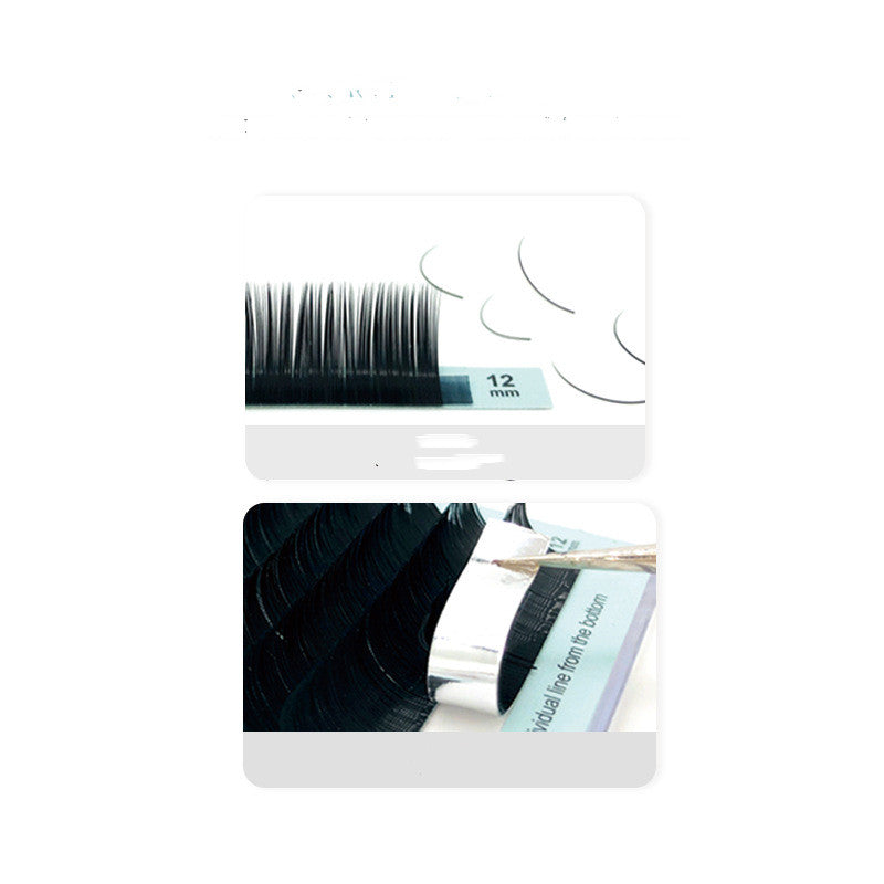 👁️✨ Handmade False Eyelashes – Soft Man-Made Fiber Lash Set