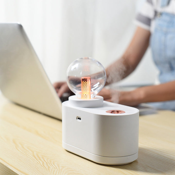 💡🌫️ Retro Chihiro Bulb Humidifier | USB Mini Aesthetic Mist Diffuser