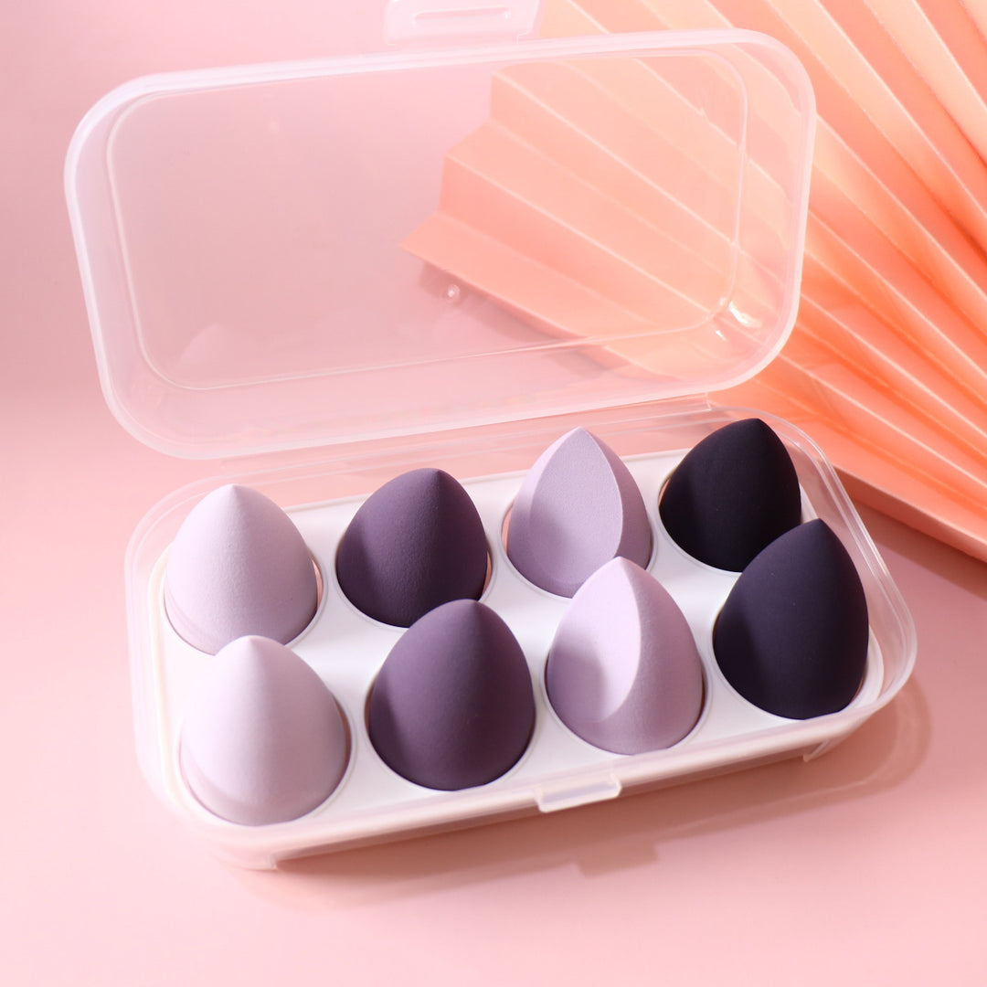 💄✨ Wet & Dry Face Wash Makeup Powder Puff | Super Soft Beauty Egg Set