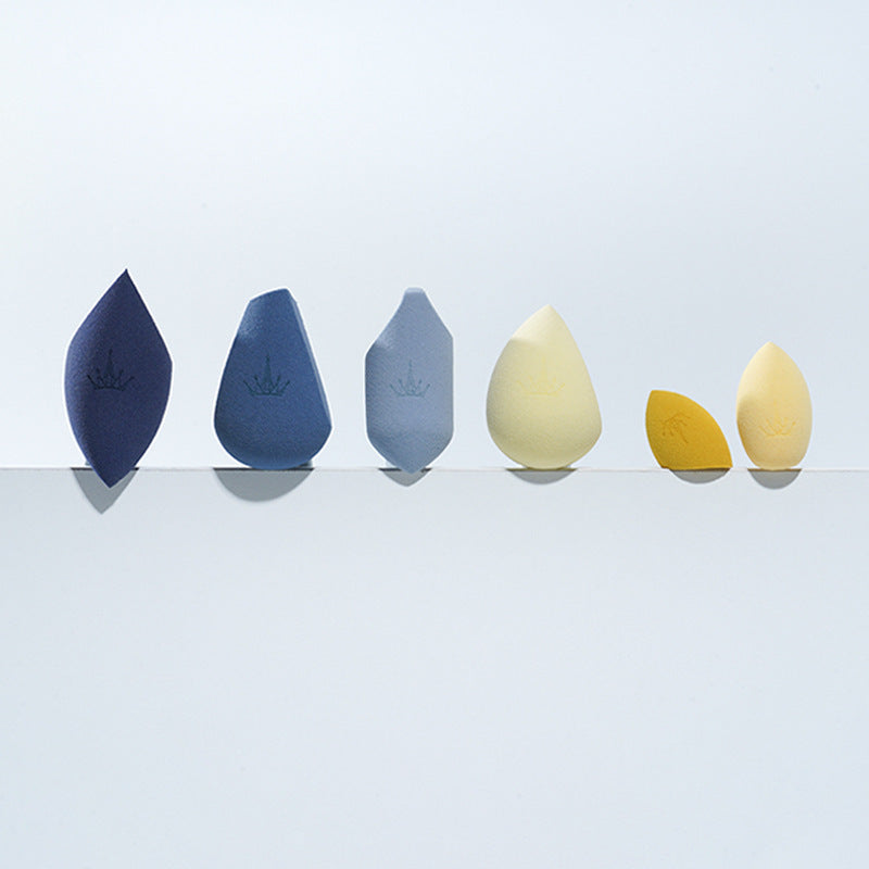 💄✨ Makeup Sponge Air Cushion Puff Set | Super Soft Beauty Egg Collection (6PCS)