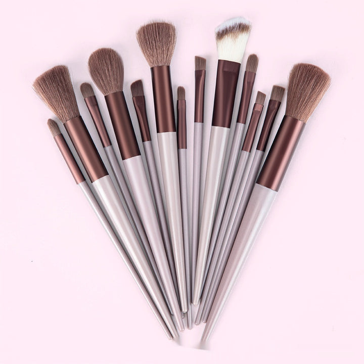 ✨ Portable Complete Makeup Brush Set — Multi-Color Beauty Tools Kit 💄