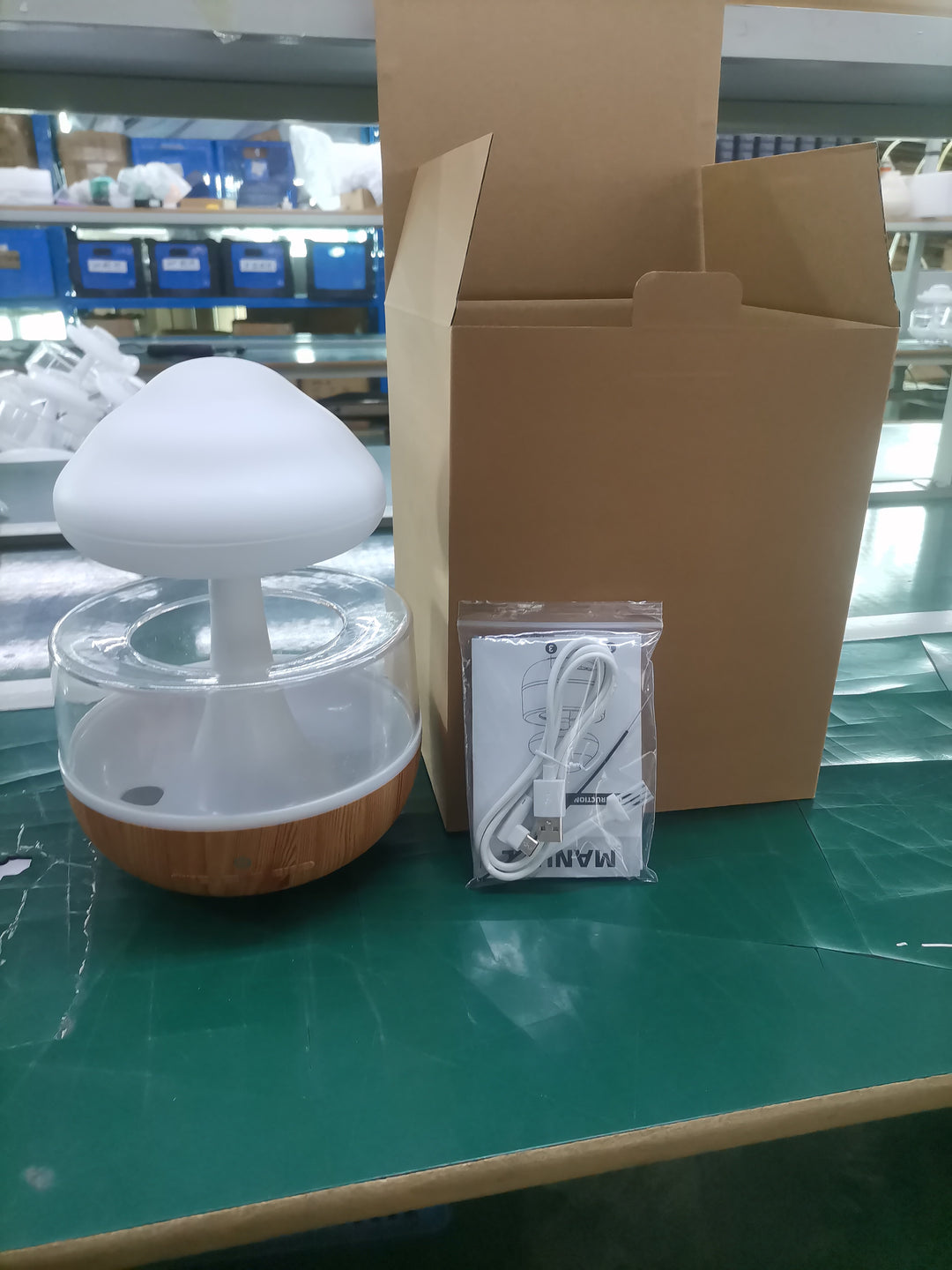 ☁️💧 Rain Cloud Humidifier | Colorful Water Drop Aroma Diffuser ✨