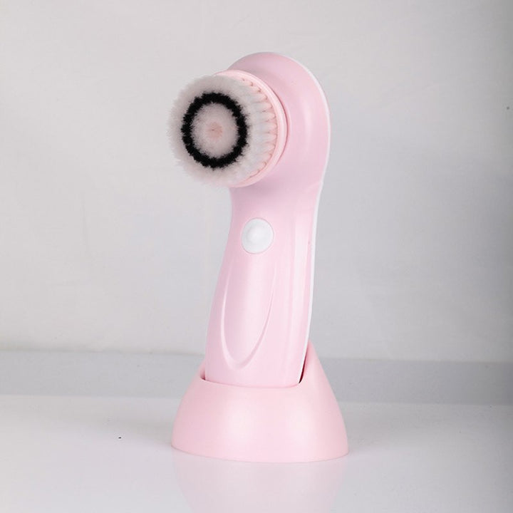 💖🧼 Rechargeable Electric Facial Cleansing Brush | Waterproof Deep Pore Cleaner