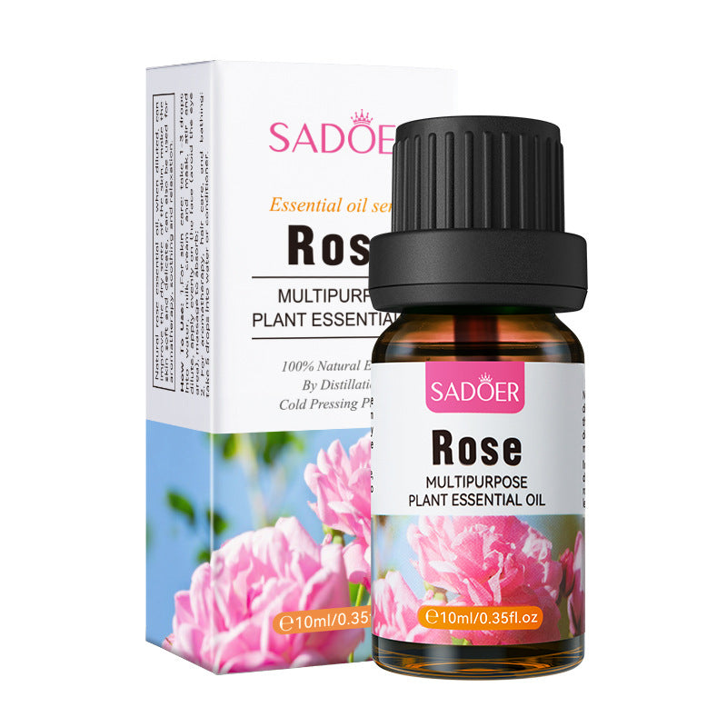 ✨ Rose Essential Oil — Moisturizing & Brightening Facial Essence 🌹💧