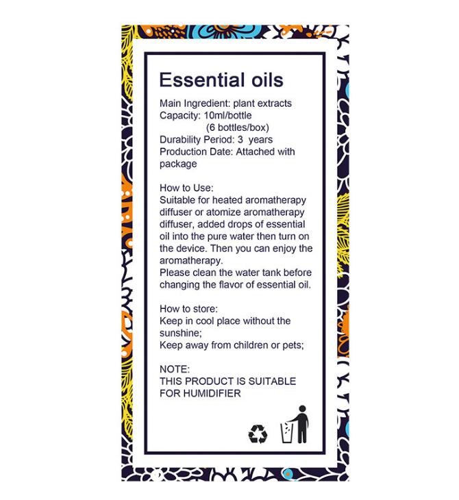✨ Coffret 6 Huiles Essentielles — Essential Oil Gift Set 🌿💧