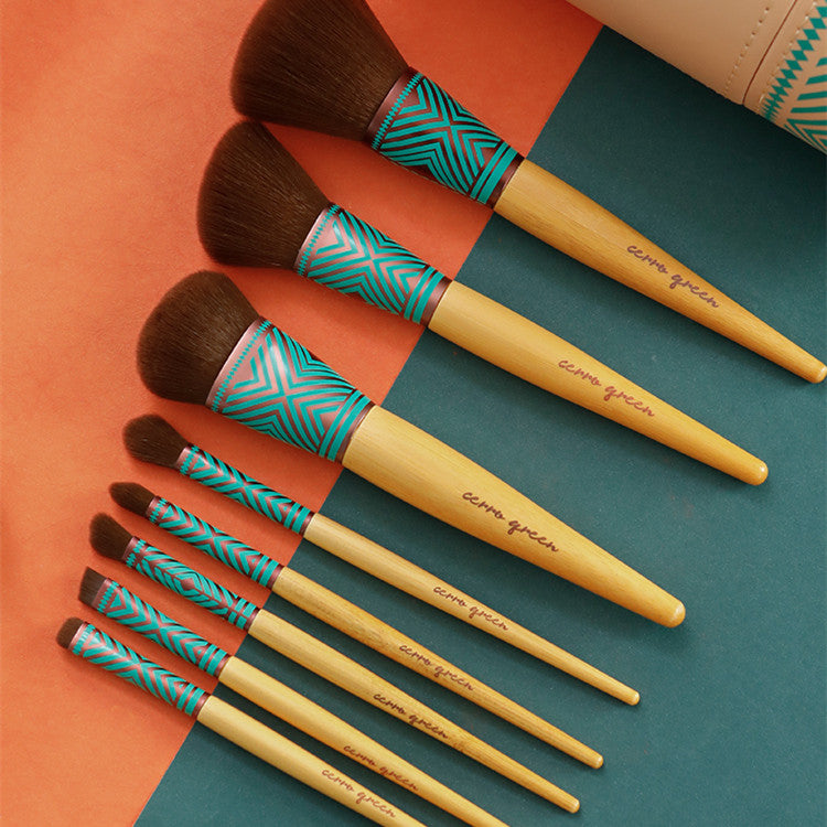 ✨ 8-Piece Beginner Makeup Brush Set — Storage Box Included 💄🌸